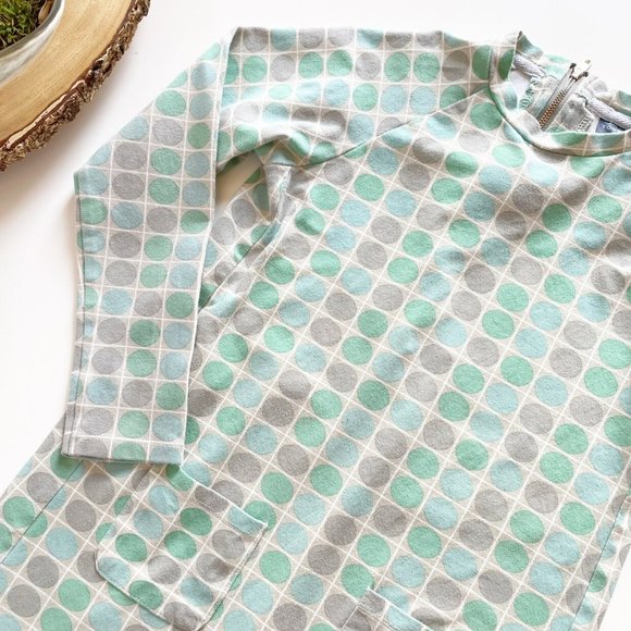 Toobydoo New York Retro Mod Print Dress • Size 8 - Picture 2 of 7